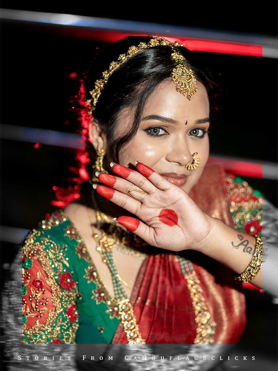 Candid Photography, Aahi Design, Lakshana Makeover Artistry, Mangalyam Bridal Jewellery, camouflageclicks Photography