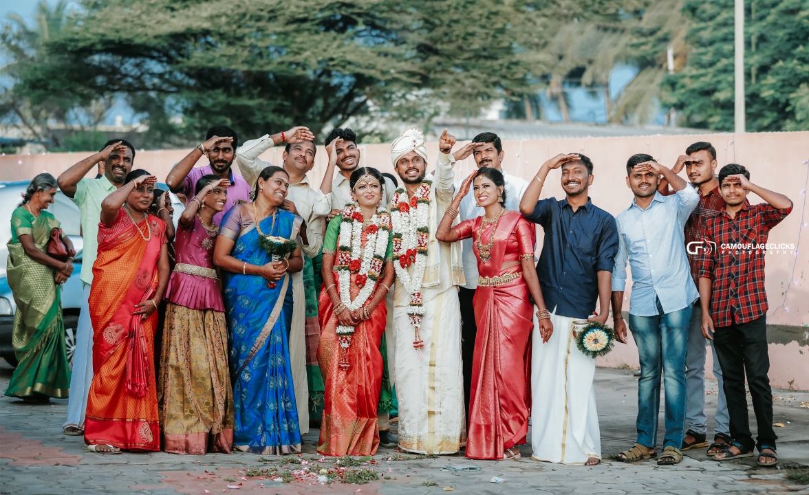 Traditional wedding photography