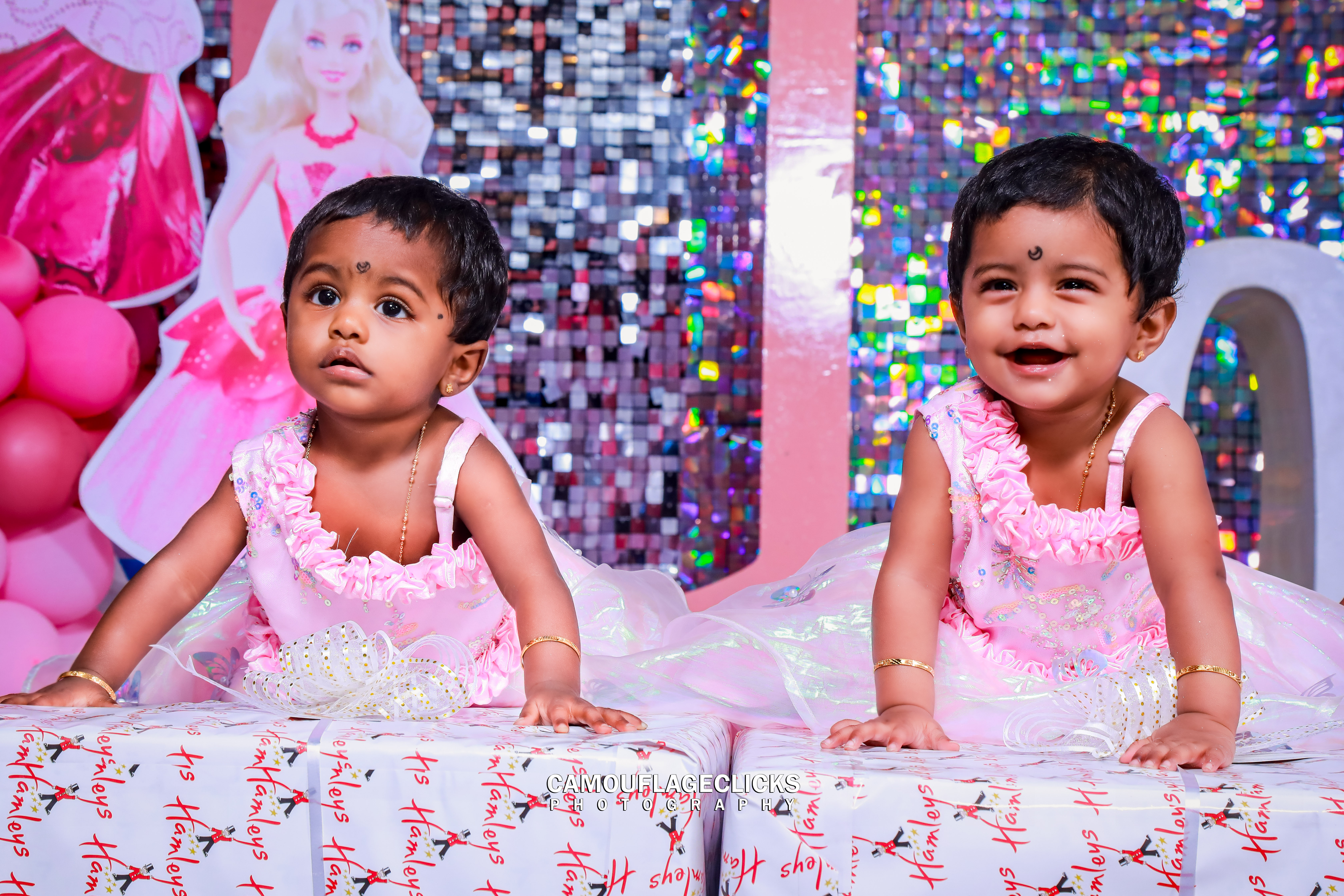 Shriyanshi & Shreeyanvi , Sanjeev Daughter, Birthday Photoshoot, Candid Photography 
